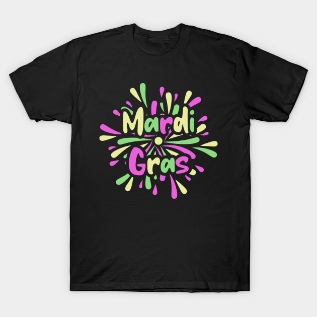 Mardi Gras T-Shirt by Etopix